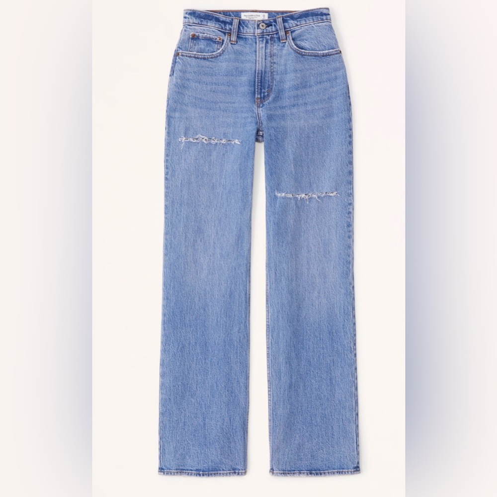 Abercrombie Curve Love High Rise 90s Relaxed Jean